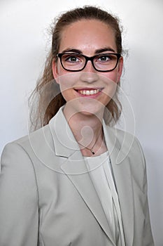 Application photo of a young businesswoman