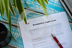 Application for scholarships for study abroad for international students