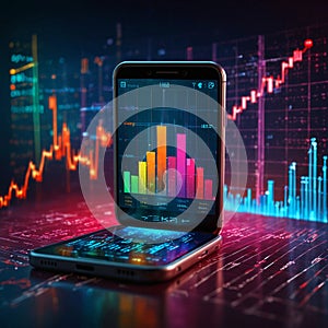 Application of Smartphone with business graph analytics data and Programming, testing cross platform code