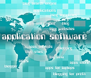 Application Software Shows Softwares Apps And Freeware