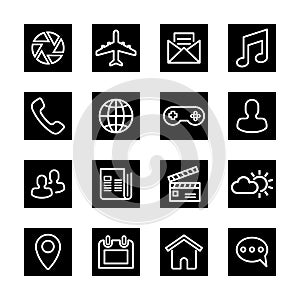 Application solid icons