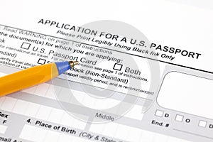 Application for a U.S. passport