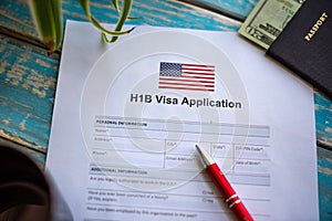 Application for United States H1B visa