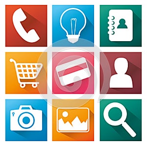 applications menu design