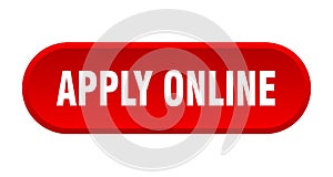 apply online button. rounded sign on white background