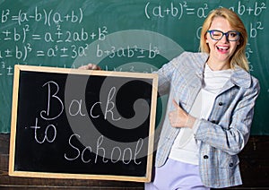 Apply for sensational educational offer. Back to school special offer. Special offer discount sale school season. Woman