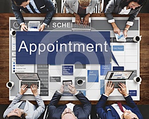 Appointment Activity Schedule Calendar Meeting Concept