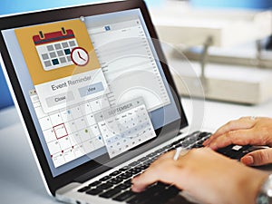Appointment Event Reminder Planner Concept