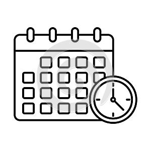 Appointment  Line Style vector icon which can easily modify or edit