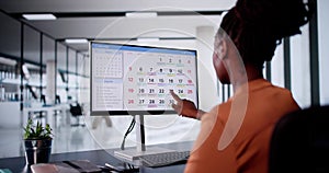 Appointment Schedule Planner And Date Calendar