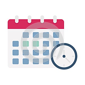 Appointmentflat vector icon which can easily modify or edit photo