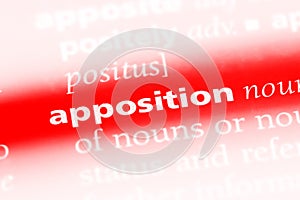 apposition