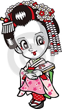 Apprentice geisha