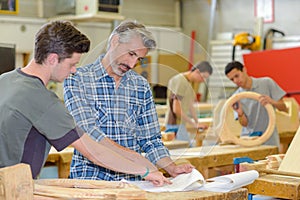 apprentice- teacher - wood craft class