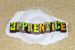 Apprentice trainee industry workshop job training worker apprenticeship