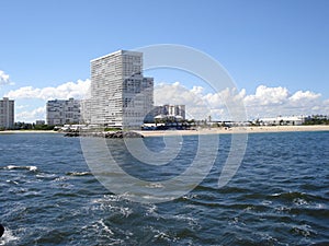 Approaches to Port Everglades, Miami, Florida