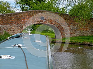 Approaching a canal bridge