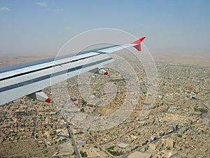 Approaching Erbil, Iraq