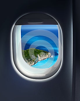 Approaching holiday destination