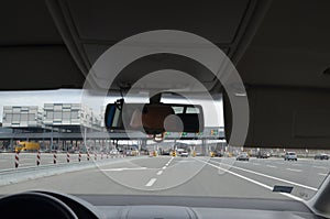 Approaching a pay toll