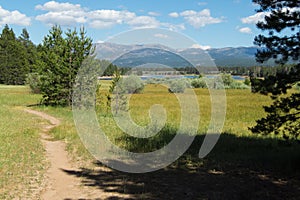 Approaching Prosser Creek Reservoir