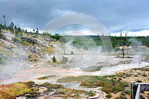 Approaching Storm in Yellowstone