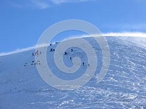 Approaching the summit, Glenshee