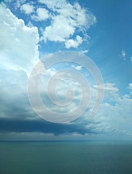 Approaching thundery front over the Black Sea