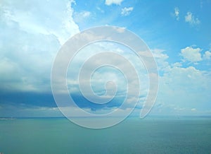 Approaching thundery front over the Black Sea