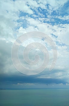 Approaching thundery front over the Black Sea