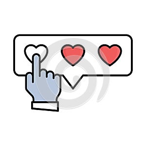 Approv fill inside vector icon which can easily modify or edit