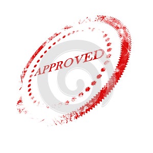 Approval stamp