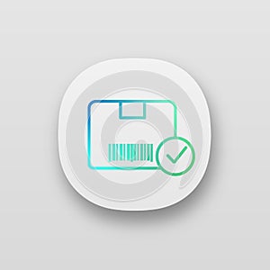 Approved delivery app icon