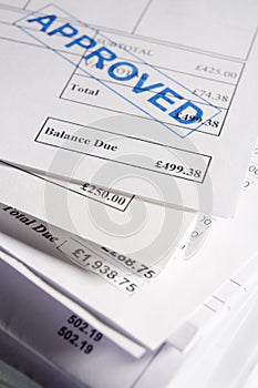 Approved Invoices