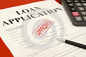 approved loan application