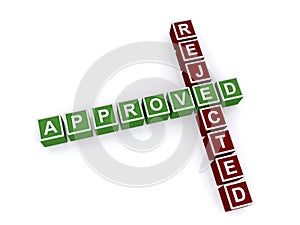 Approved, rejected