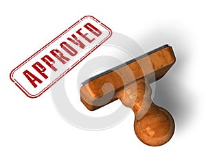 Approved stamp
