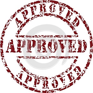 Approved stamp