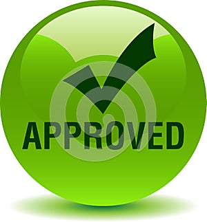 Approved web button