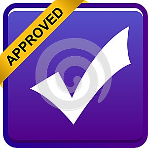 Approved web button