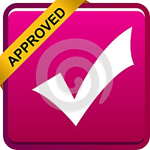 Approved web button