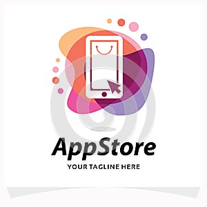 Apps Store Logo Template Design Template