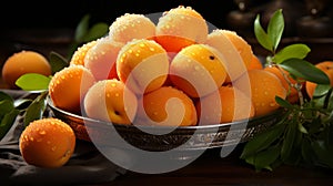 Apricot Bowl: A Stunning Blend Of Tradition And Modernity