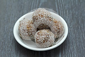 Apricot and Coconut Balls