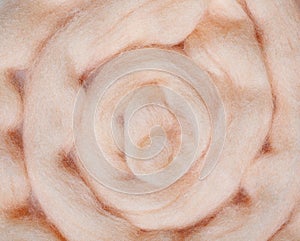 Apricot Felting Wool