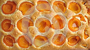 Apricot homemade cake