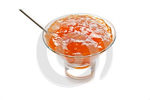 Apricot jam photo