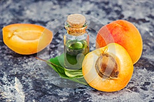 The apricot kernel oil.