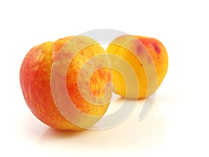 Apricot peach fruit food