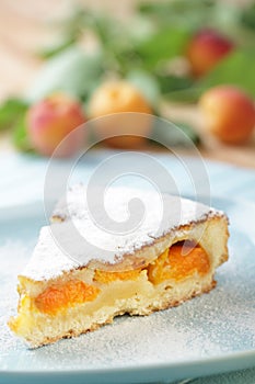 Apricot pie